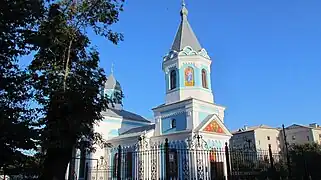 Eglise de l'Intercession classée.