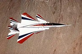 Vue de l'avion.