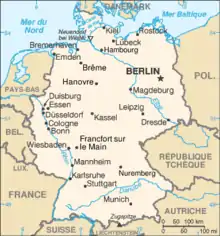 Description de l'image Allemagne carte.png.