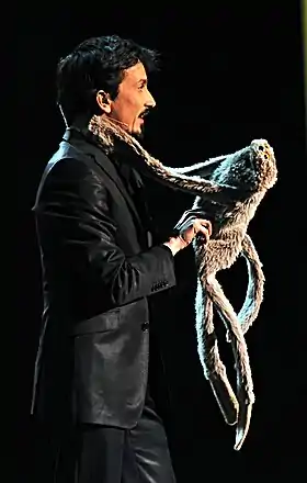 Arnaud Tsamere au Festival du rire de Montreux, le 2 décembre 2010
