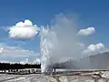 Éruption en été