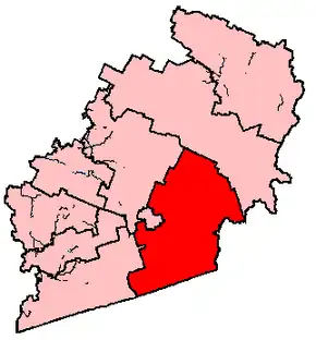 Carte de la circonscription