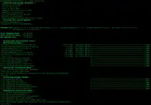 Description de l'image Example of pacman in Arch Linux screenshot.png.