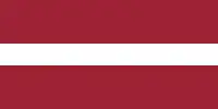 Drapeau de la Lettonie