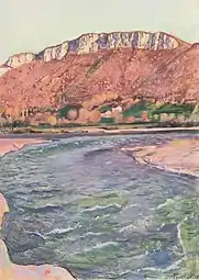Der Salève im Herbst, Ferdinand Hodler, 1891.