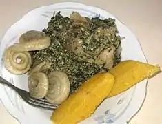 Le ndolé.