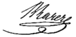 Signature de Bertrand Barère