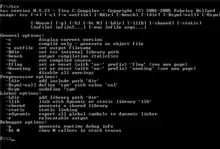 Description de l'image Tiny C Compiler 0.9.23 Windows help en.png.